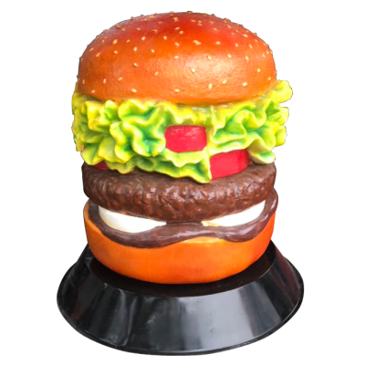 Mô hình [ bánh hamburger composite] giá tốt D800 x H1000mm